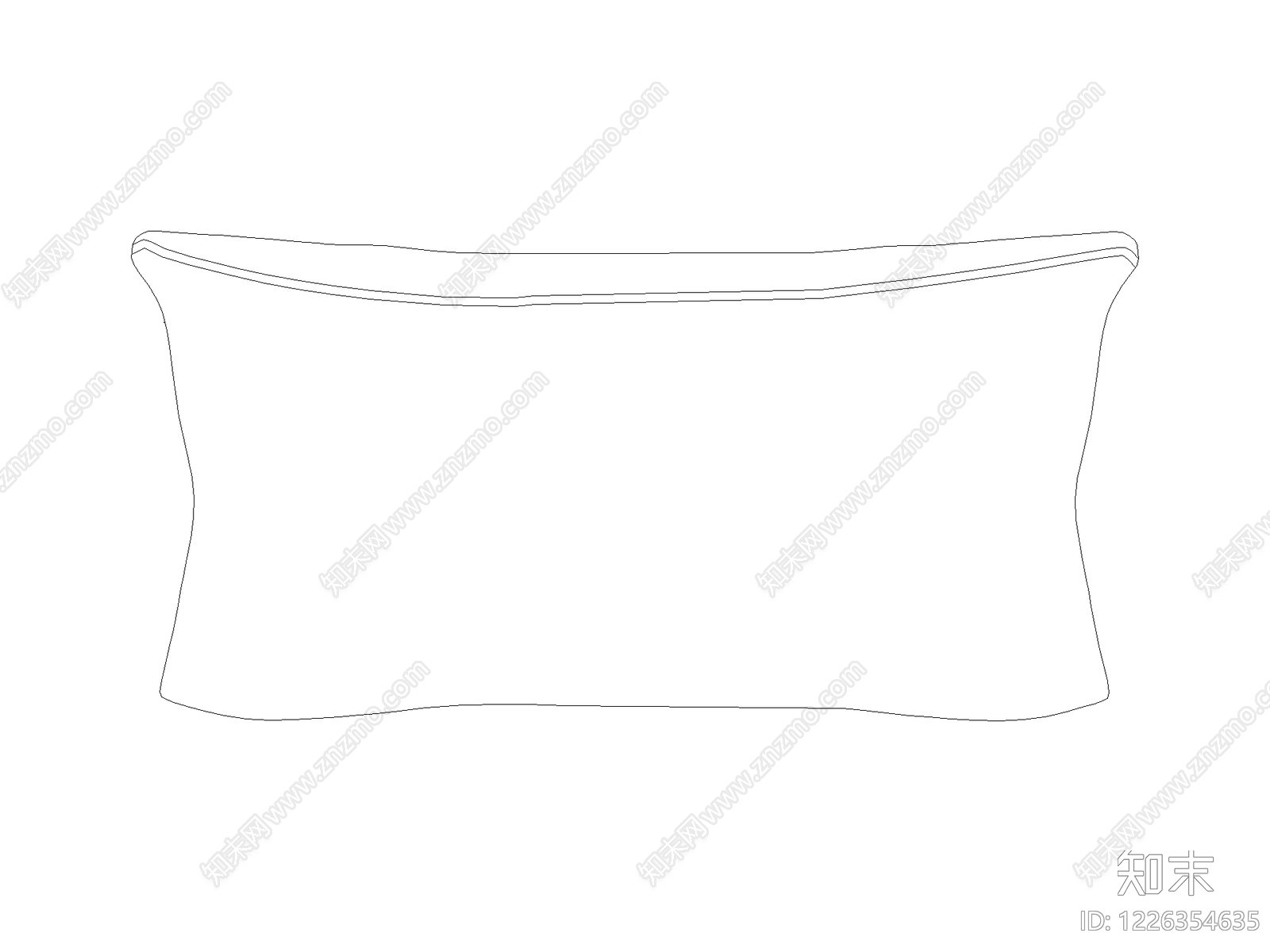摆件cad施工图下载【ID:1226354635】