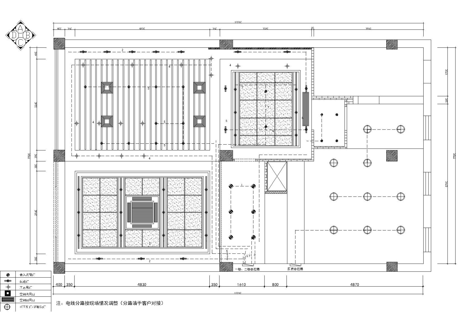 [浙江]宁波奶茶咖啡店施工图-附效果图cad施工图下载【ID:160708198】