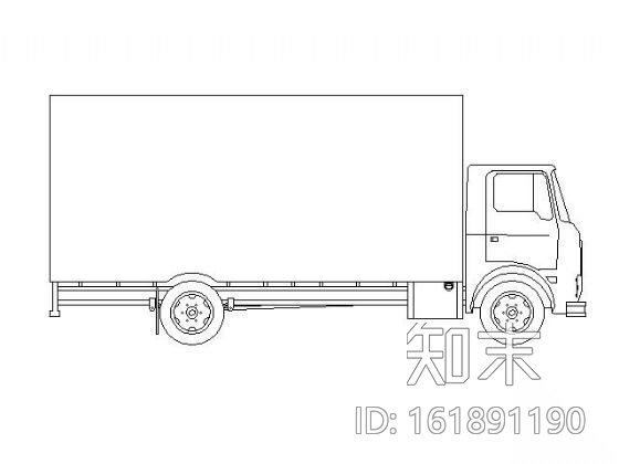 货车图块集cad施工图下载【ID:161891190】