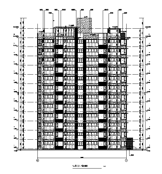 [海南]15年多栋住宅楼施工图(图审前全专业）cad施工图下载【ID:149775197】