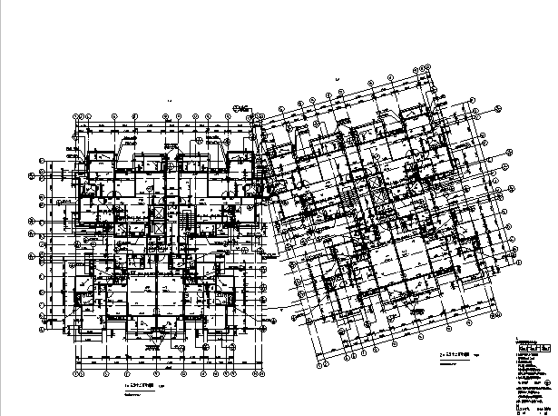 [海南]15年多栋住宅楼施工图(图审前全专业）cad施工图下载【ID:149775197】