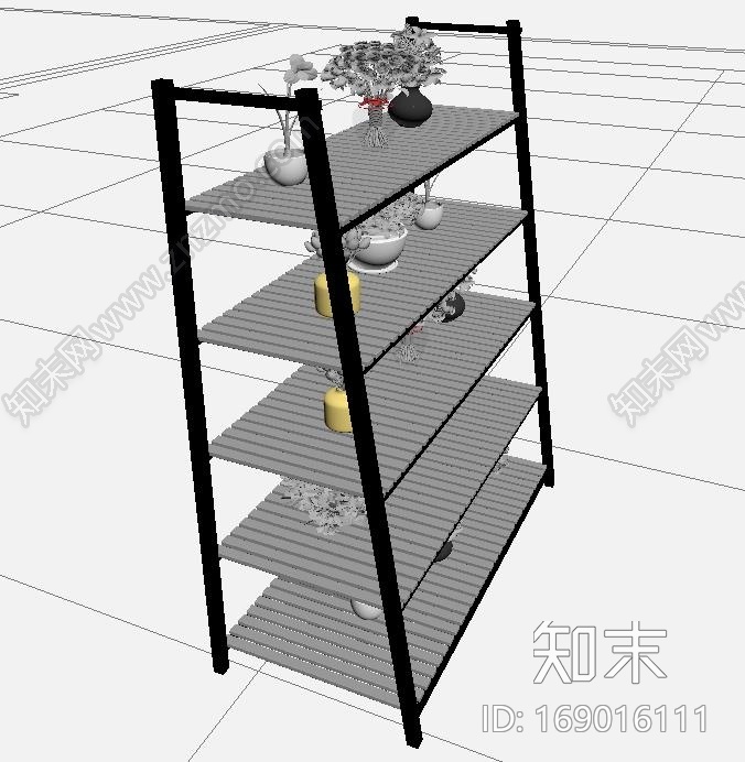 花架CG模型下载【ID:169016111】