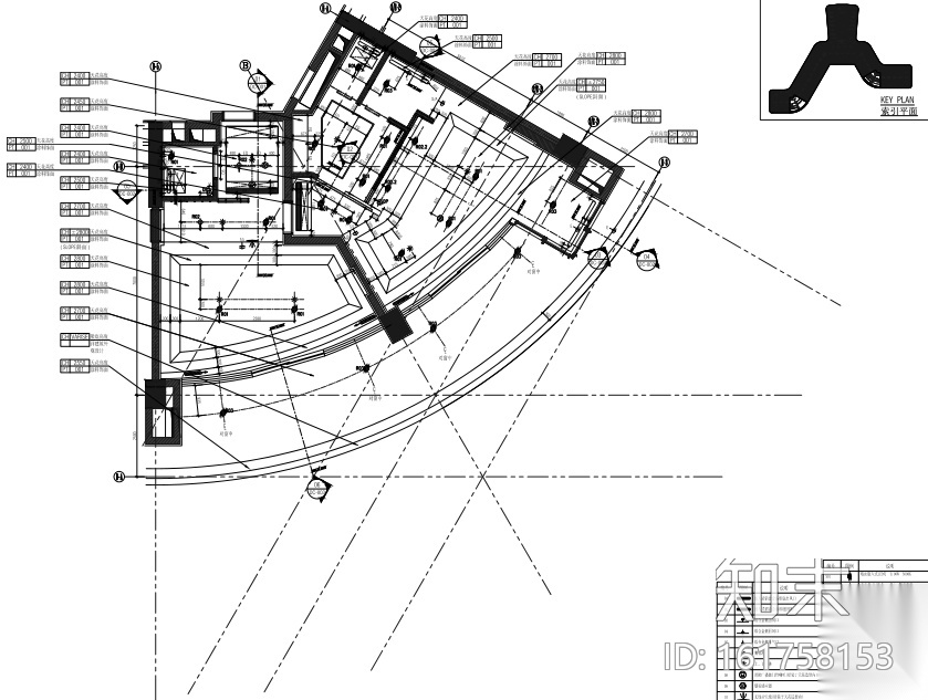 [海南]AB Concept-三亚瑰丽酒店室内装修施工图+方案...cad施工图下载【ID:161758153】