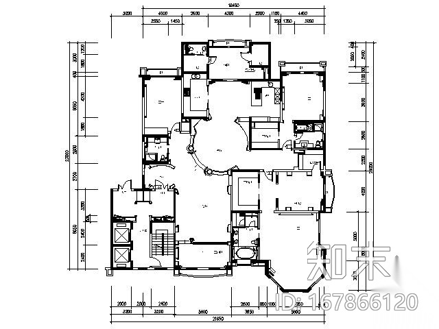 [台湾版]时尚经典样板房施工图（含实景）施工图下载【ID:167866120】