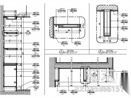 [云南]现代化五星级酒店行政套房室内装修CAD施工图（含...施工图下载【ID:165366151】