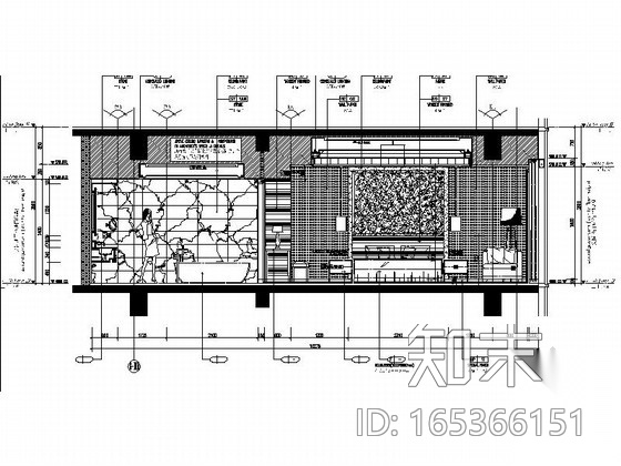 [云南]现代化五星级酒店行政套房室内装修CAD施工图（含...施工图下载【ID:165366151】