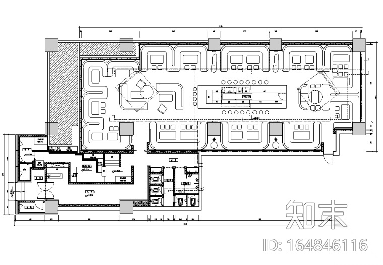 10套精品酒吧，茶吧施工图资料施工图下载【ID:164846116】