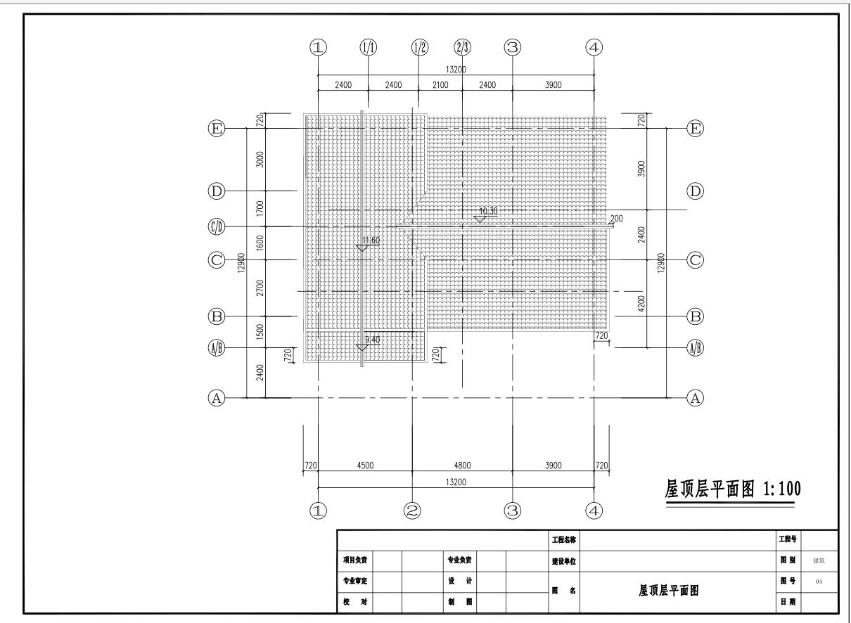 现代中式风格二层别墅建筑设计（效果图+施工图）施工图下载【ID:167240157】