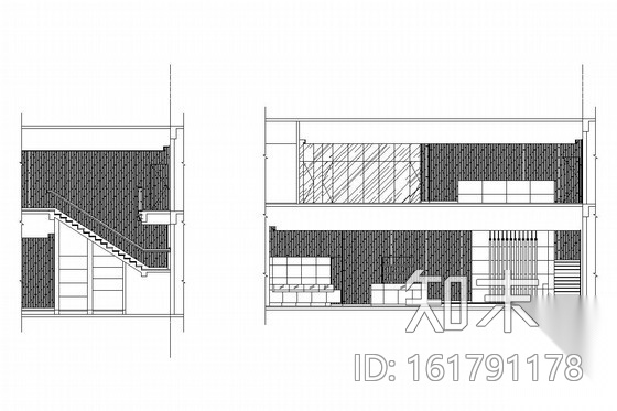 [江西]传统养生茶文化会所室内装修图cad施工图下载【ID:161791178】