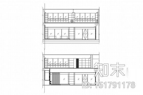 [江西]传统养生茶文化会所室内装修图cad施工图下载【ID:161791178】