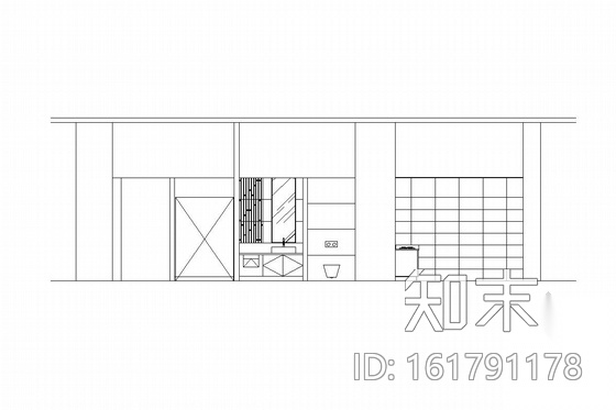 [江西]传统养生茶文化会所室内装修图cad施工图下载【ID:161791178】