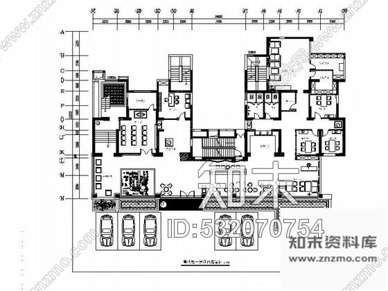 施工图河南某精品小区售楼处全套施工图含效果cad施工图下载【ID:532070754】