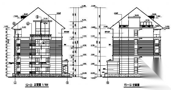 无锡长江国际花园10、35号住宅楼建筑施工图cad施工图下载【ID:167236120】