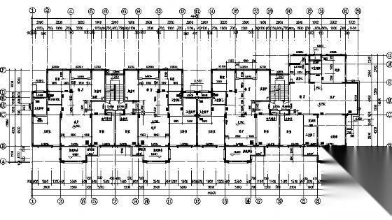 无锡长江国际花园10、35号住宅楼建筑施工图cad施工图下载【ID:167236120】