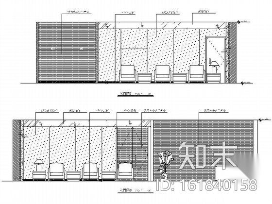 办公室室内设计方案cad施工图下载【ID:161840158】