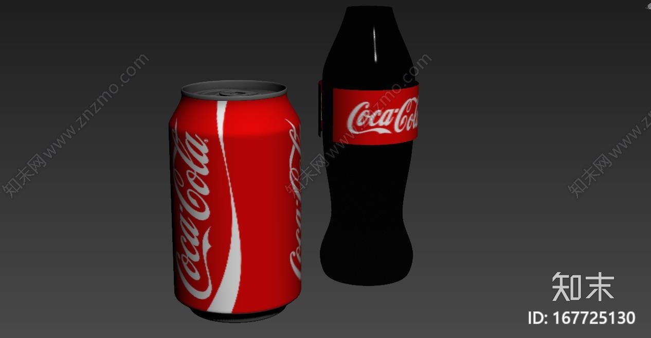 可口可乐~~~CG模型下载【ID:167725130】