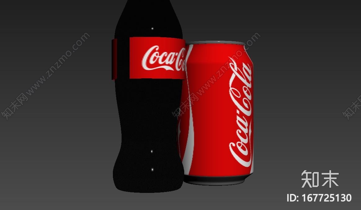 可口可乐~~~CG模型下载【ID:167725130】