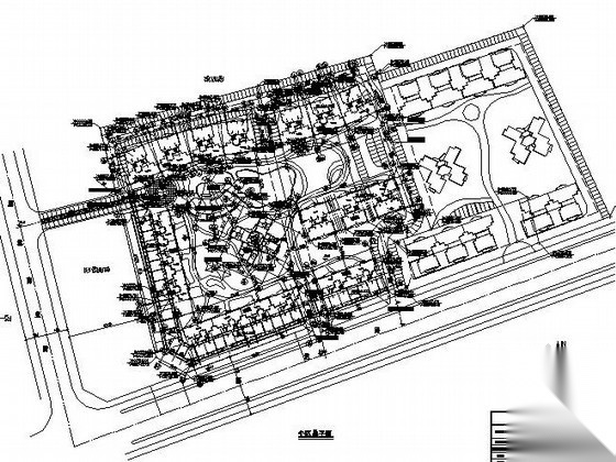 [上海]小区景观设计施工图施工图下载【ID:161096131】