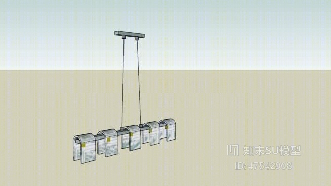 吊灯SU模型下载【ID:319231850】