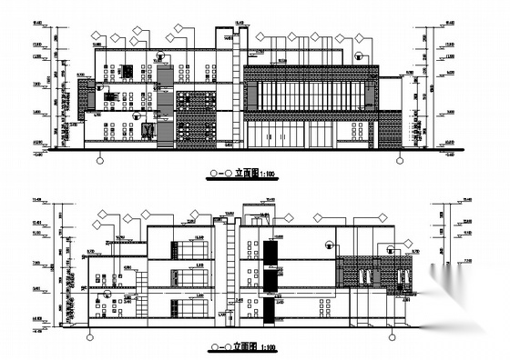 [安徽省安庆]某十二班幼儿园建筑施工图cad施工图下载【ID:165737184】
