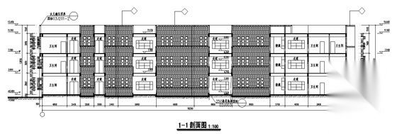 [安徽省安庆]某十二班幼儿园建筑施工图cad施工图下载【ID:165737184】
