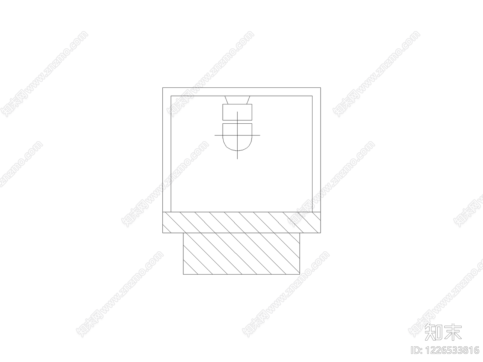 现代柜子CAD图纸