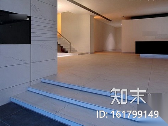 [广东]现代风格知名企业二层办公区室内装修施工图（含实...cad施工图下载【ID:161799149】