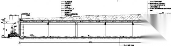 回雁峰车库建筑方案图cad施工图下载【ID:151685112】