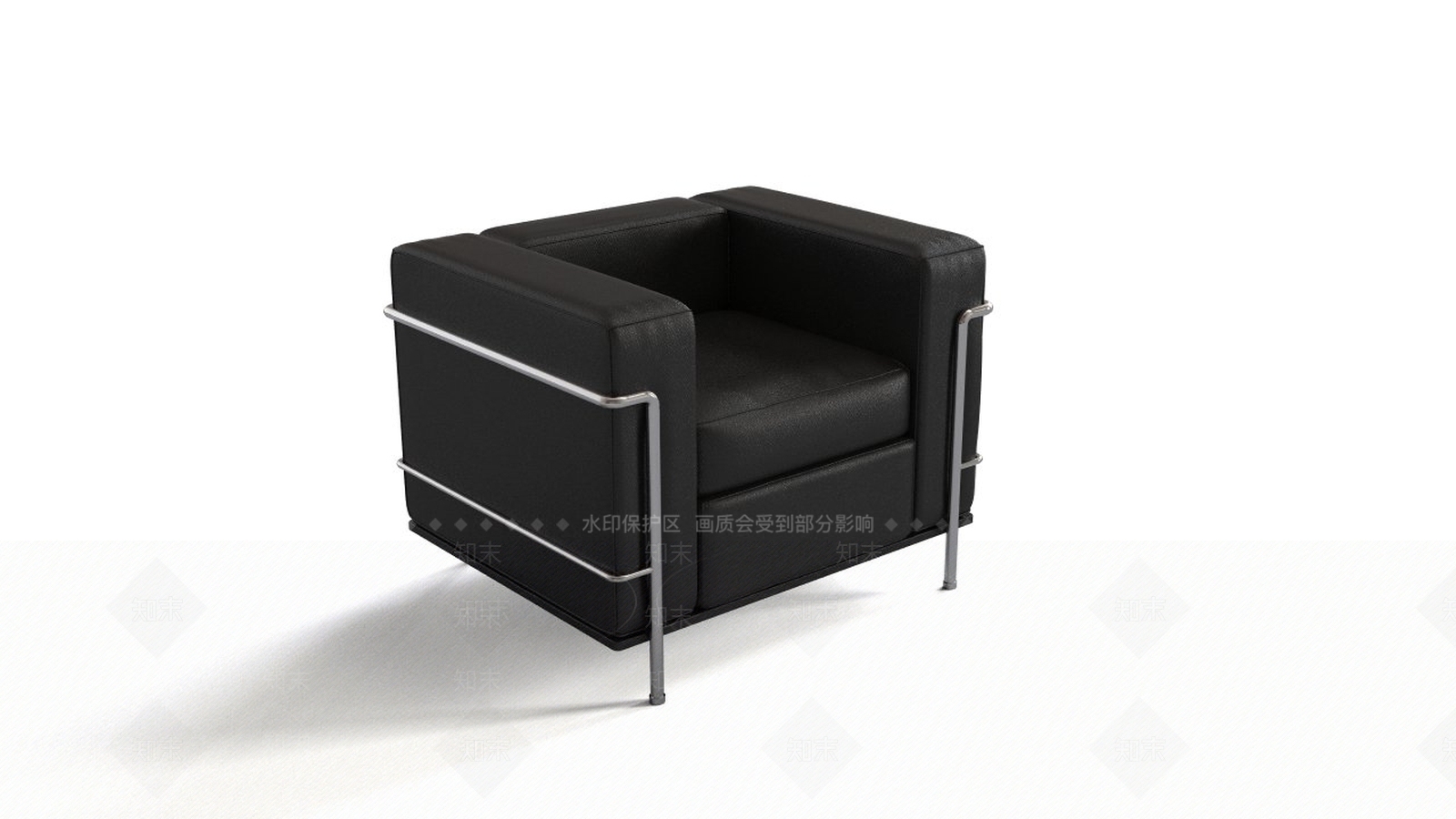 勒·柯布西耶3D模型下载【ID:1162578707】
