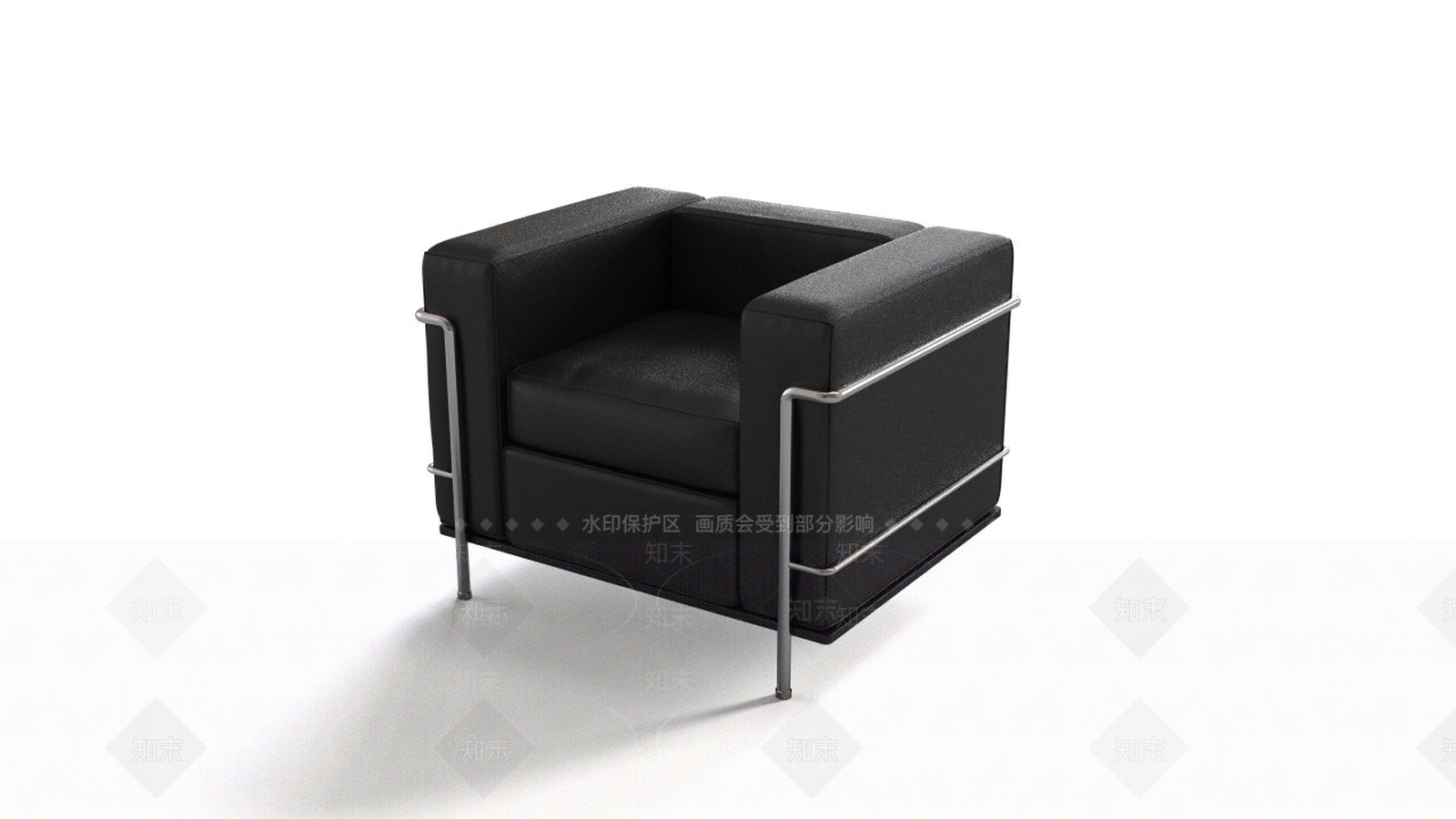勒·柯布西耶3D模型下载【ID:1162578707】