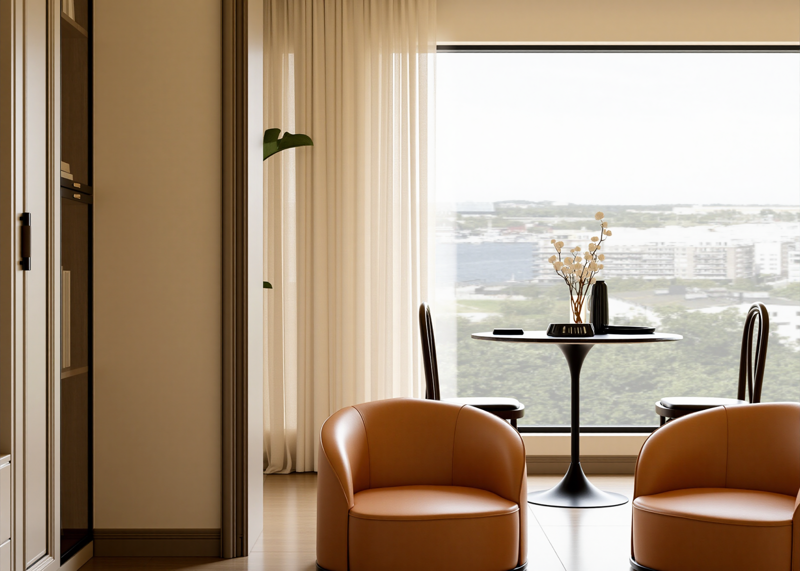 美式酒店客房3D模型下载【ID:1214657050】