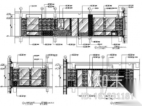 [广州]五星级国际酒店施工图（含实景）cad施工图下载【ID:161931181】