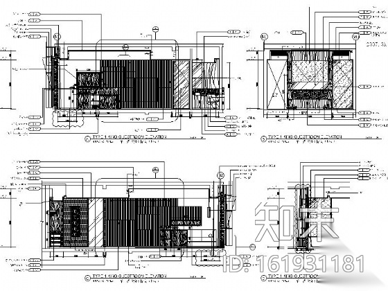 [广州]五星级国际酒店施工图（含实景）cad施工图下载【ID:161931181】