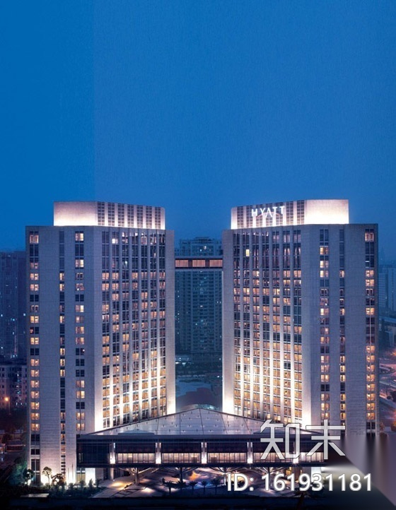 [广州]五星级国际酒店施工图（含实景）cad施工图下载【ID:161931181】