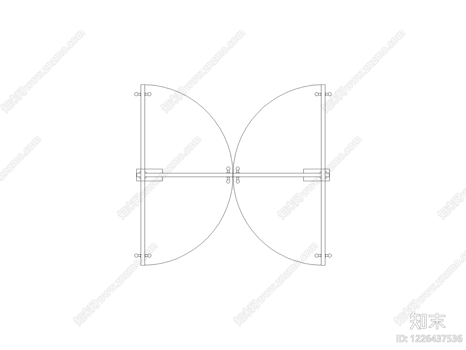 内门系统CAD图纸