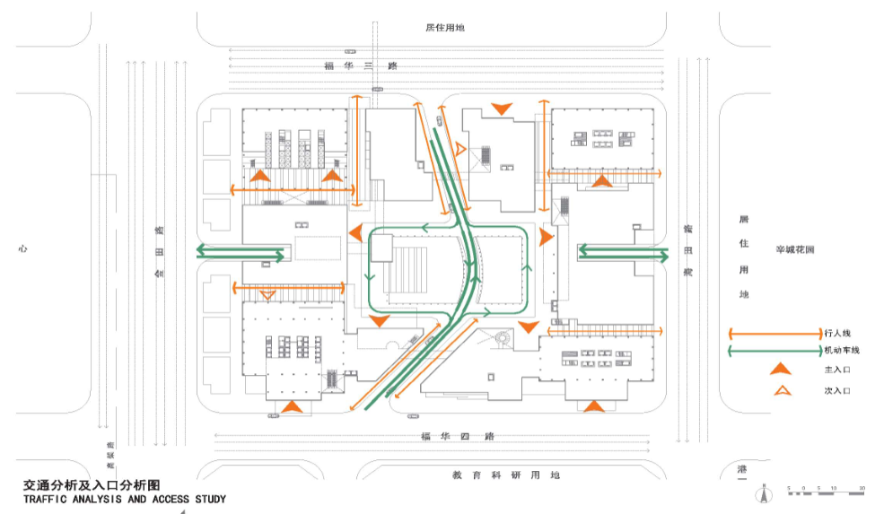 [广东]深圳卓越皇冈世纪中心建筑设计竞赛方案文本施工图下载【ID:151719173】