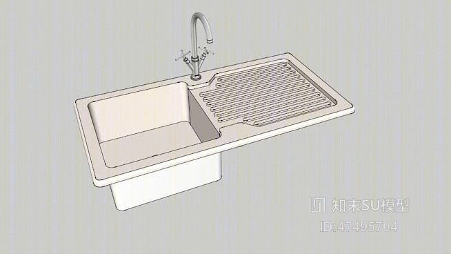 水槽SU模型下载【ID:718064710】