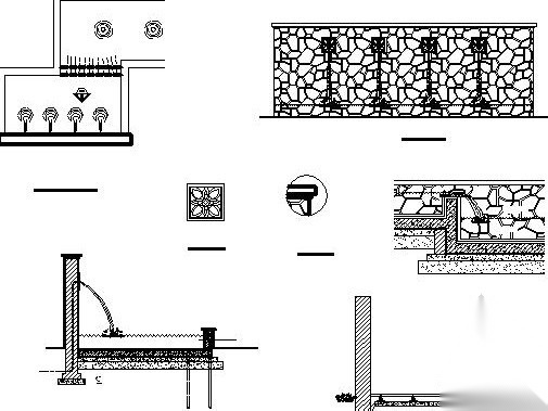 [贵州]某商住两用社区景观工程施工图cad施工图下载【ID:161097136】