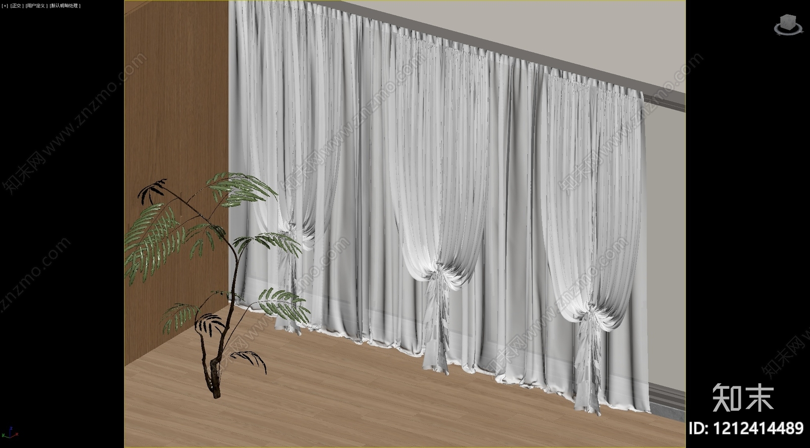 窗帘贴图下载【ID:1212414489】