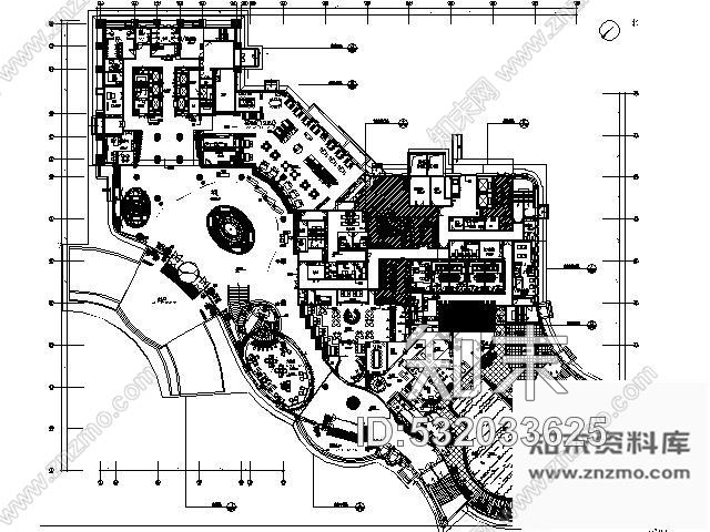 施工图辽宁五星涉外酒店内装图含实景cad施工图下载【ID:532033625】