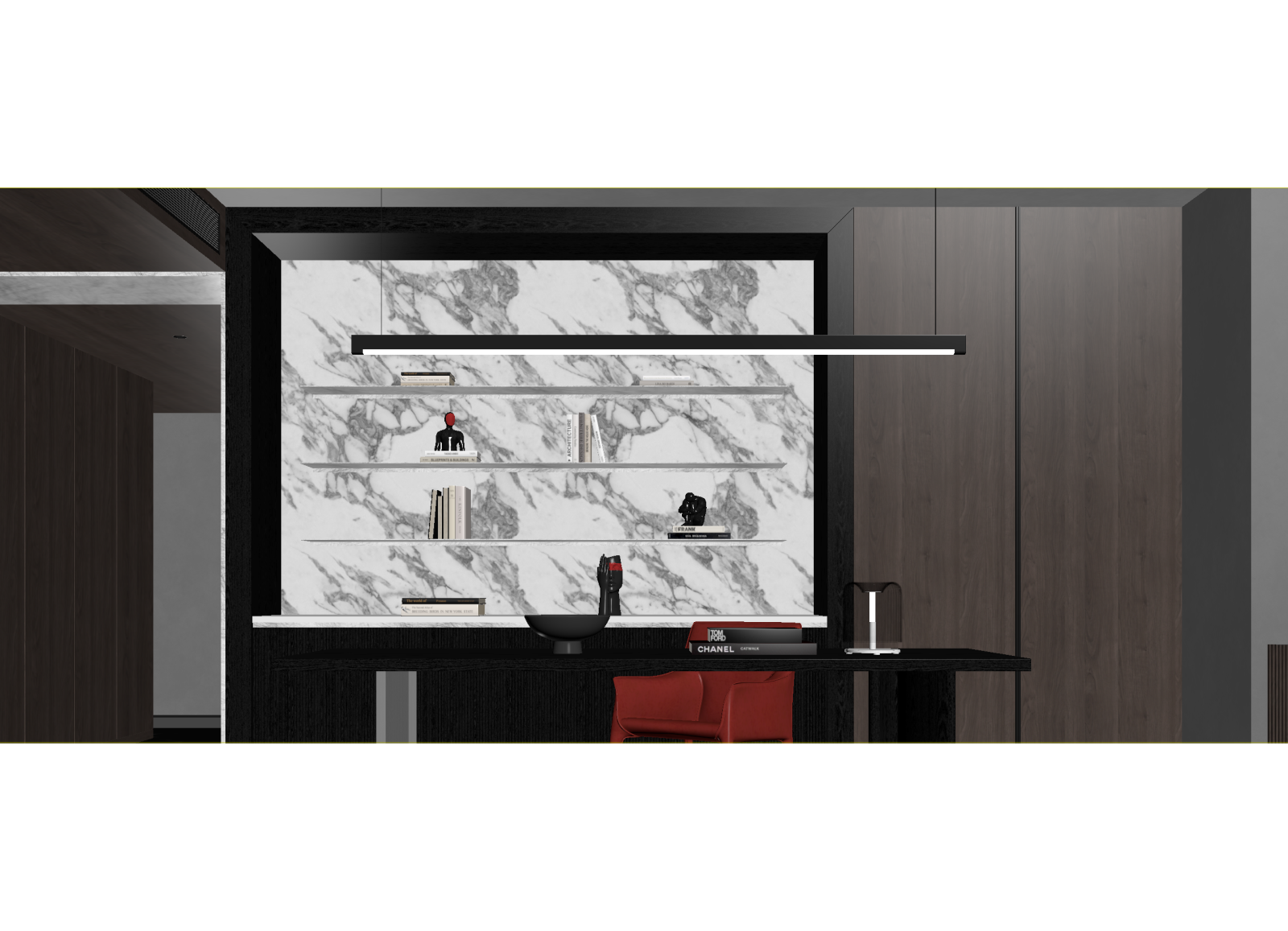 现代接待室3D模型下载【ID:1214309105】