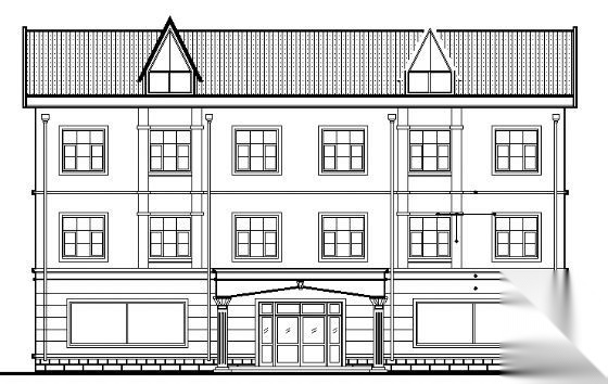 三层办公楼设计施工图施工图下载【ID:151400199】