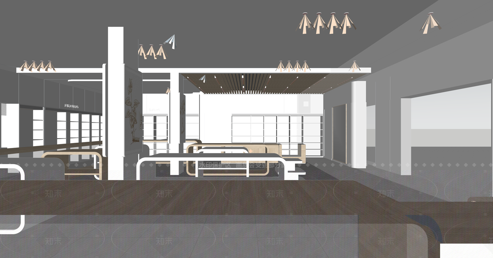 现代药店SU模型下载【ID:1215976969】