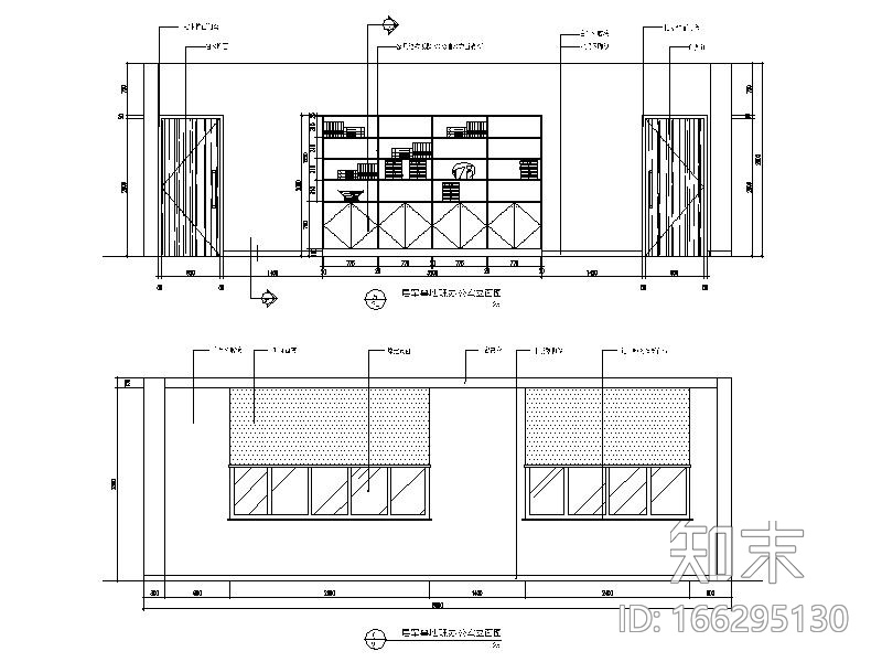 [江苏]某装饰总公司综合楼全套施工图(含效果图）cad施工图下载【ID:166295130】