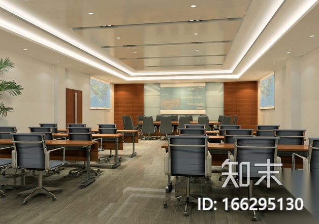 [江苏]某装饰总公司综合楼全套施工图(含效果图）cad施工图下载【ID:166295130】