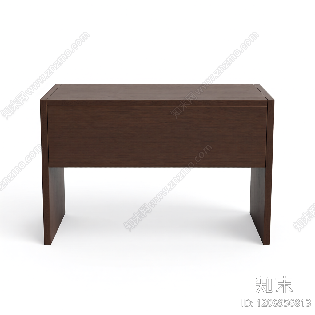 L型木制茶几3D模型下载【ID:1206956813】
