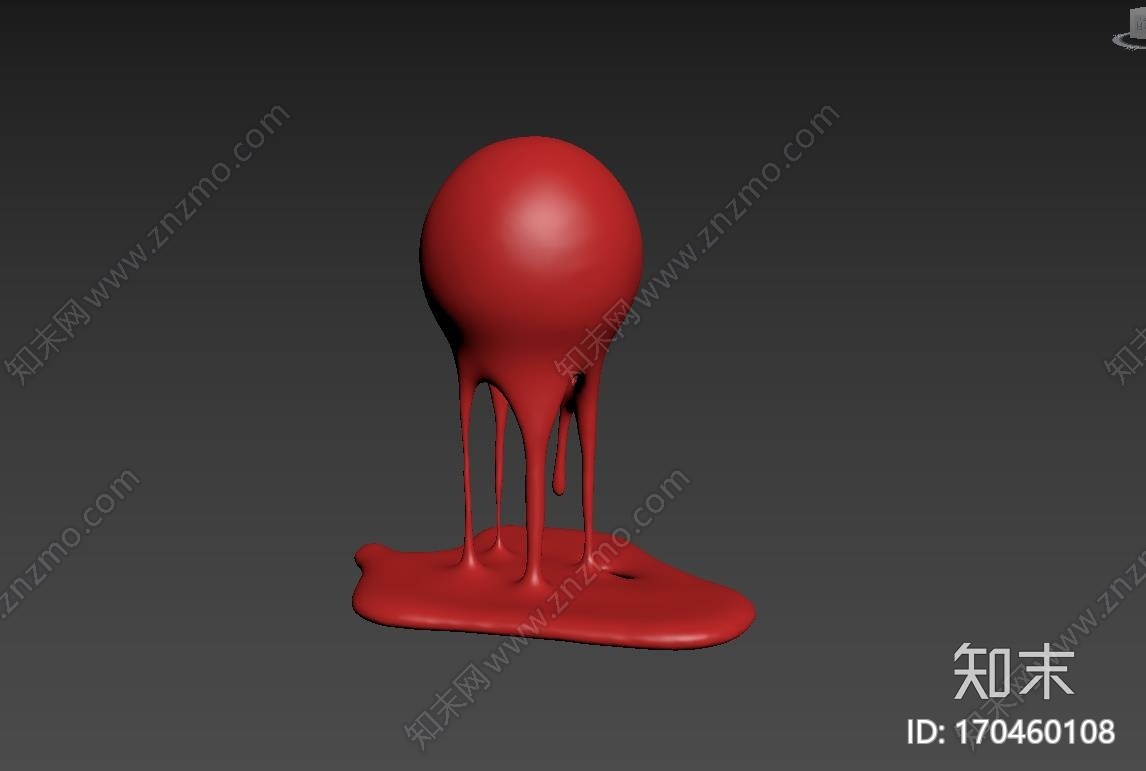 融化的球3d打印模型下载【ID:170460108】