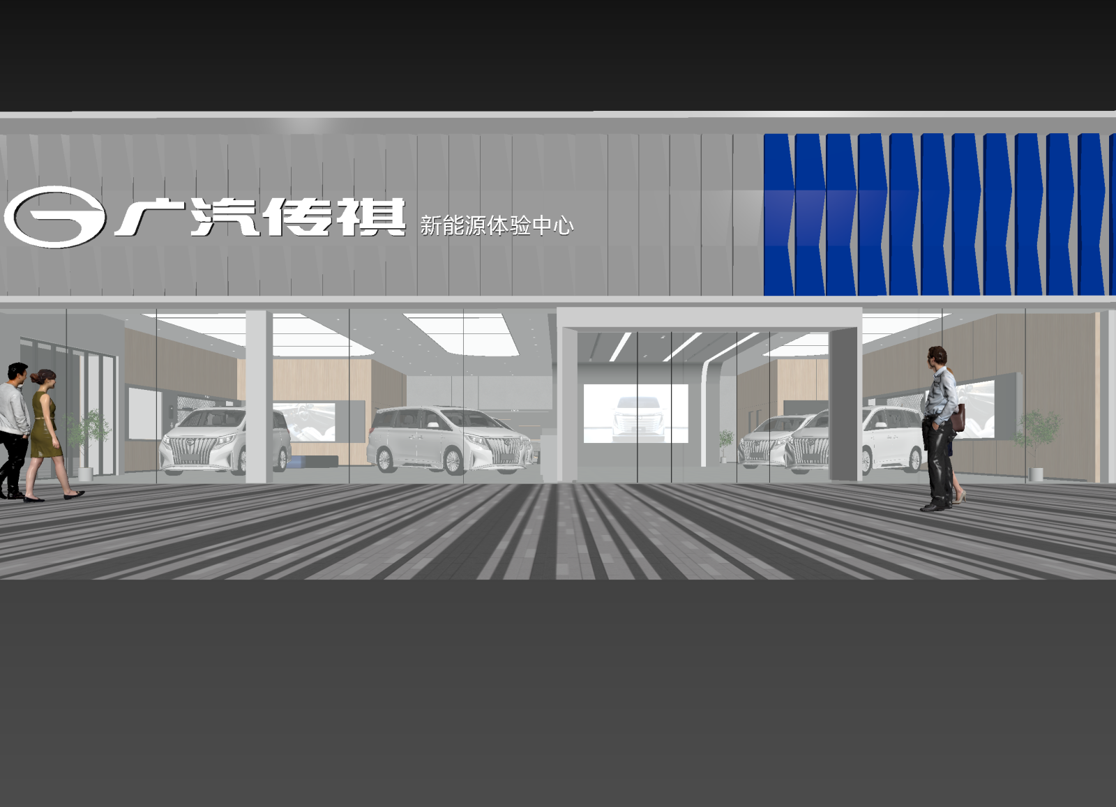 现代汽车展厅3D模型下载【ID:1214856315】