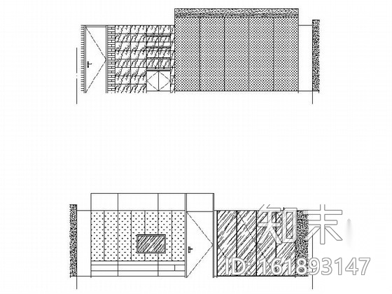 精品著名酒店现代风格董事长套房室内装修施工图（含效果...cad施工图下载【ID:161893147】