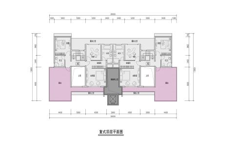 [重庆]高层现代Artdeco风格住宅区方案（含别墅、洋房、...cad施工图下载【ID:165608142】